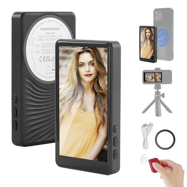 Neewer M4B Selfie Monitor 10.2 cm 4 inch Bluetooth