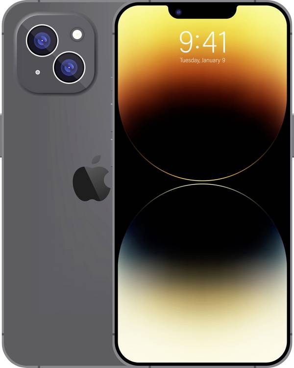 <br>  iPhone 14 Plus<br>  Refurbished (very good)<br>  128 GB<br>  6.7 inch (17 cm) Midnight