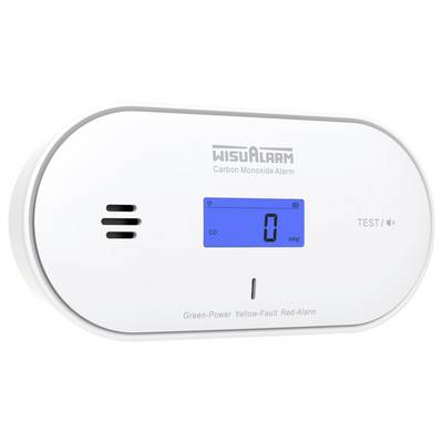 Wisualarm DHI-HY-GC30A-R8 Carbon monoxide detector network-compatible, incl. 10-year battery battery-powered detects Car-2