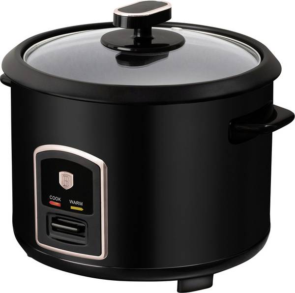 BerlingerHaus BH9554 Rice cooker Black, Rose Gold Non-stick coating