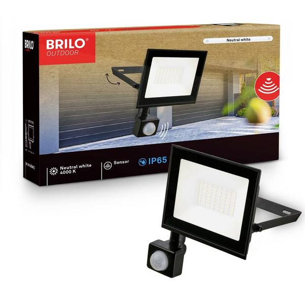 Briloner VARO 4054015 LED outdoor wall light  30 W Colours (LEDs): Neutral white