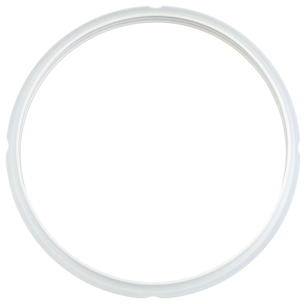Pale blue circular ring outline on a white background.