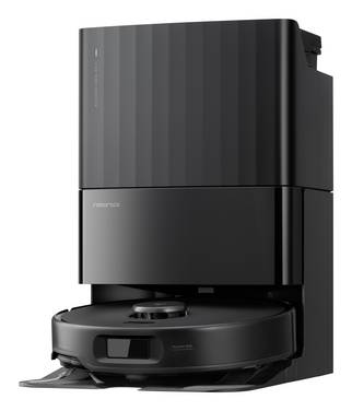 Roborock S5V 5AE Robotic vac/sweeper Black 2 water tanks, App-controlled, Bagless, Incl. wet mopping function