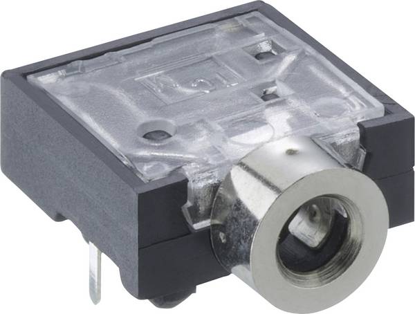 Lumberg 153279 2.5 mm audio jack Connector, mount Number of pins: 3 1 pc(s)