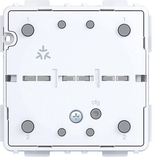 Hager WAC2010 Hager WAC2010 Wall transmitter mat network-able with battery 1way AP A.x/C.x Wall-mounted transmitter 1 pc(s)
