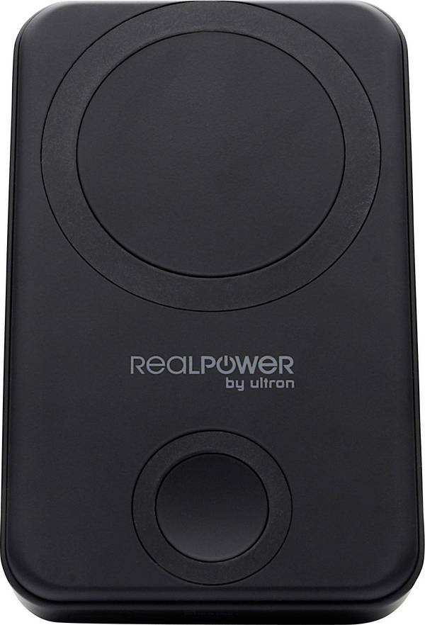 RealPower PB-10000 MAG Power bank 10000 mAh Magsafe Li-ion Black