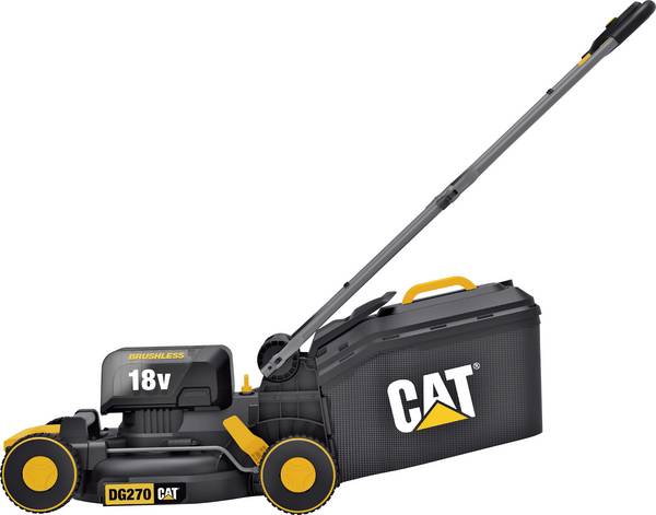 Caterpillar Rechargeable battery Cordless lawn mover + battery, + charger Cutting width (max.) 34 cm