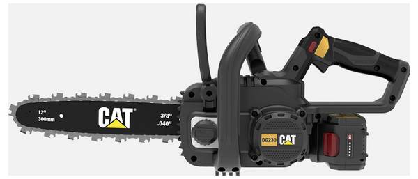 Caterpillar  Rechargeable battery Cordless chainsaw  + battery, + charger   Blade length 300 mm