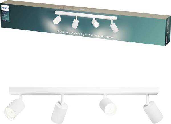 Philips  8721103163158 Ceiling floodlight LED (monochrome) GU10   White