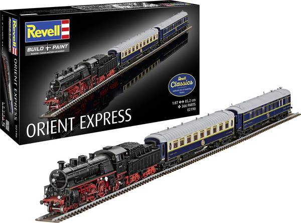Revell 02190 Orient Express Assemblity kit 1:87
