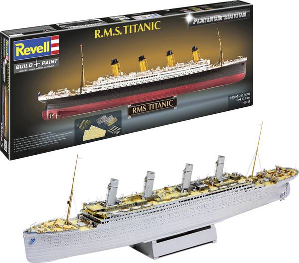 Revell 05243 Titanic "Platinum Edition" Watercraft assembly kit 1:400