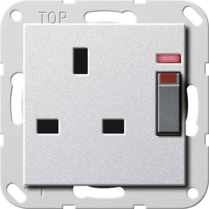 GIRA Socket Aluminium 278026 1 pc(s)