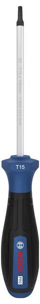 Bosch Professional PRO Schraubendreher TX15 x 100 mm TX screwdriver Size (screwdriver) TX 15 Blade length: 100 mm 1 pc(s)