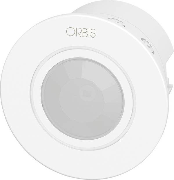 ORBIS Zeitschalttechnik OB136112 Ceiling, Flush mount Motion detector 360 ° Relay  White IP20