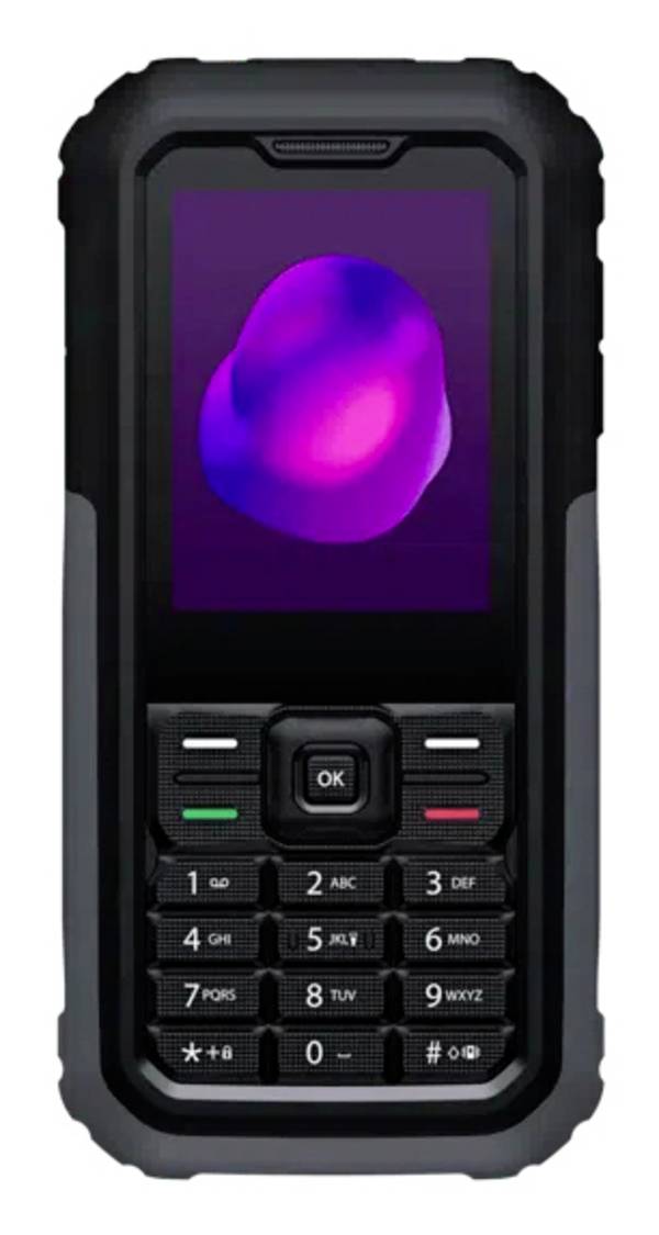 TCL Onetouch 5044 Big button mobile phone Grey