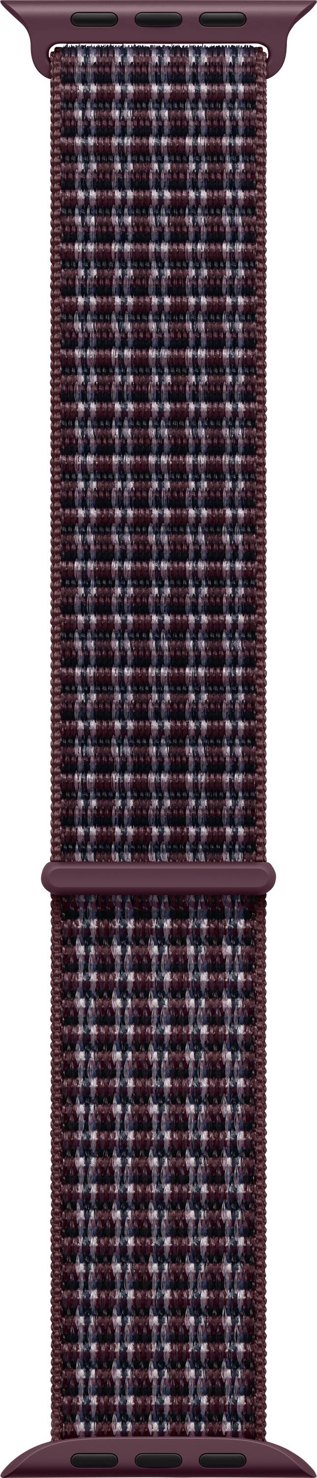 Apple Watch Sport Loop 46 mm Burgundy chequered