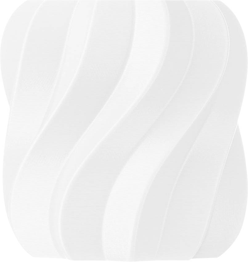 Abstract white square tile with softly raised wavy ridges, likely a decorative surface texture.