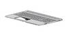 HP L35339-B31 Bottom casing + keyboard Silver 1 pc(s)
