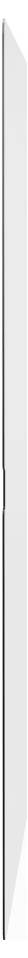 A vertical silver-gray metallic strip with a thin dark center line, shown against a white background.