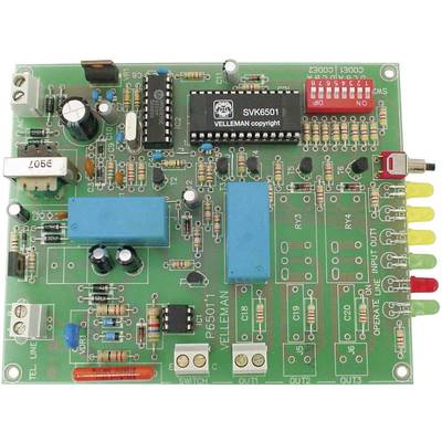 Velleman K6501 Remote control via phone Assembly kit 12 V AC  
