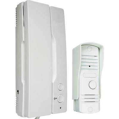   Smartwares  IB11    Door intercom  Corded  Complete kit  Detached  White
