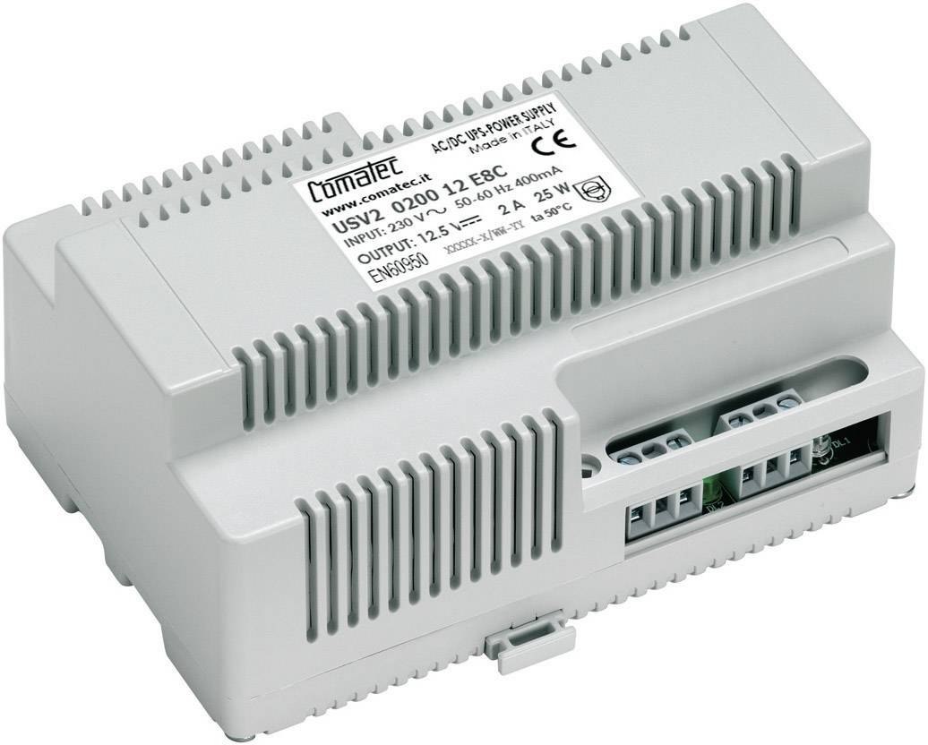 Image of Comatec USV2/0200.12/E8 Rail mounted PSU (DIN) 2 A Content 1 pc(s)