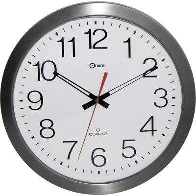Orium 11385 Radio Wall clock 35 cm x 4.5 cm  Stainless steel 