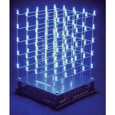 Whadda K8018B LED cube assembly kit Version: Assembly kit 9 V DC-0