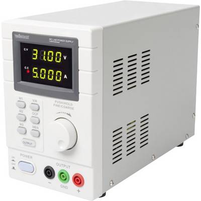 Velleman LABPS3005DN Bench PSU (adjustable voltage) 0 - 30 V DC 0 - 5 A 150 W No. of outputs 1 x-0