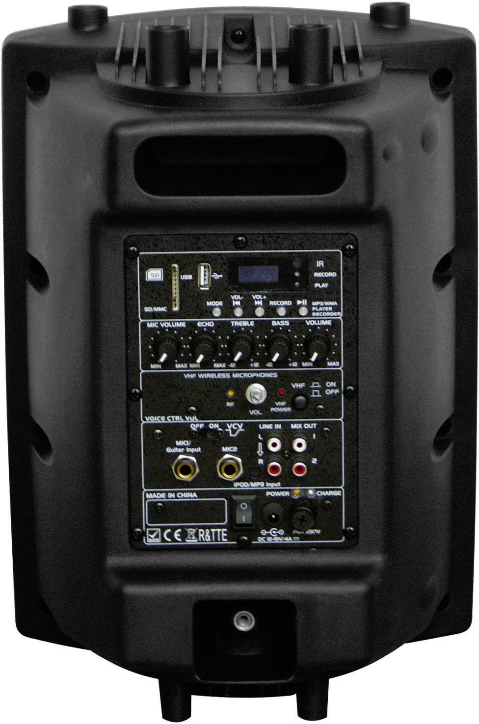 Microfono Palmare Senza Fili VHF PORTHAND12 - 207.5 MHz, Per Diffusori PORT Ibiza
