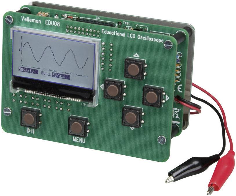 Whadda EDU08 Oscilloscope learning kit Assembly kit 6 V DC