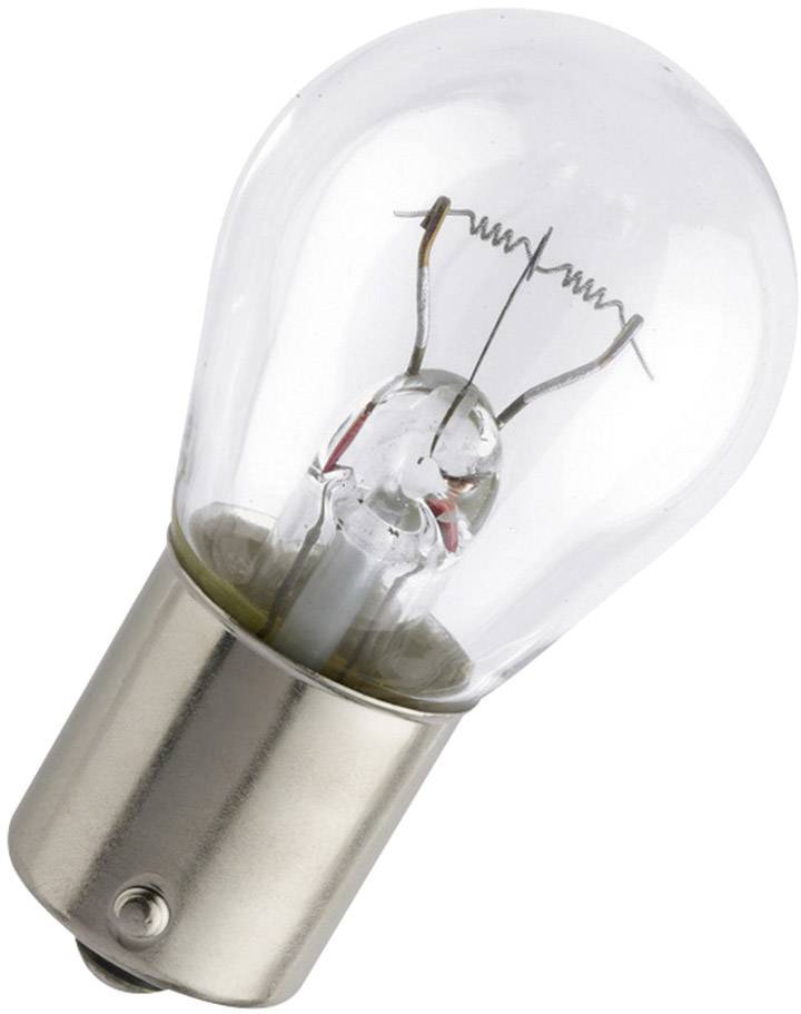 Light bulb with metal base and visible filament, depicted against a white background.