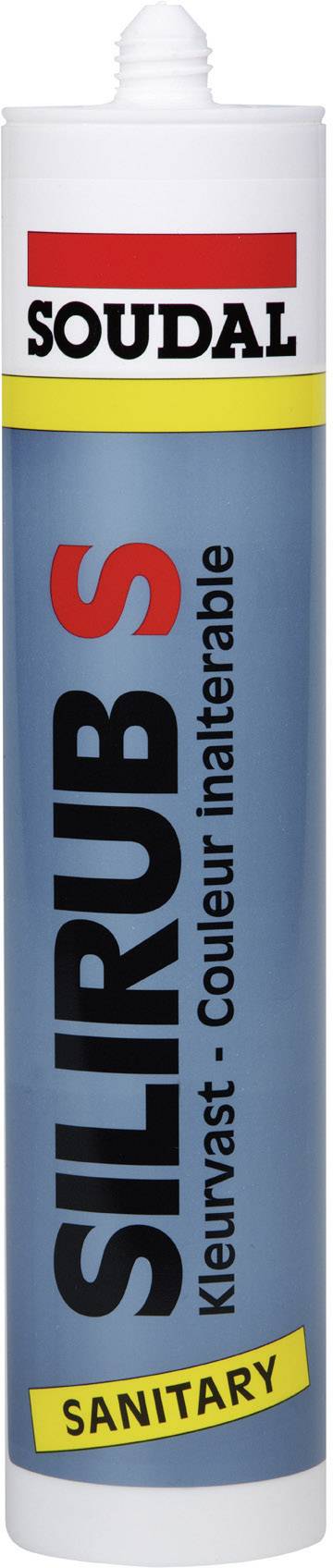 Soudal Silirub S Silicone Factory colour Transparent 9500 310 ml