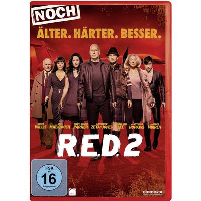 DVD R.E.D. 2 - Noch Älter. Härter. Besser. FSK age ratings: 16