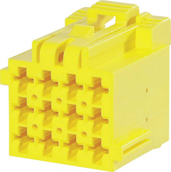 TE Connectivity Socket housing cable J-P-T Total number of pins 12 Contact spacing: 5 mm 1-967622-5 1 pc(s)