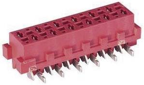 TE Connectivity Socket housing PCB Micro-MaTch Total number of pins 8 Contact spacing: 1.27 mm 7-188275-8 1 pc(s)