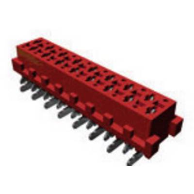 A red component with multiple connection ports, possibly an electrical connector, on a white background.