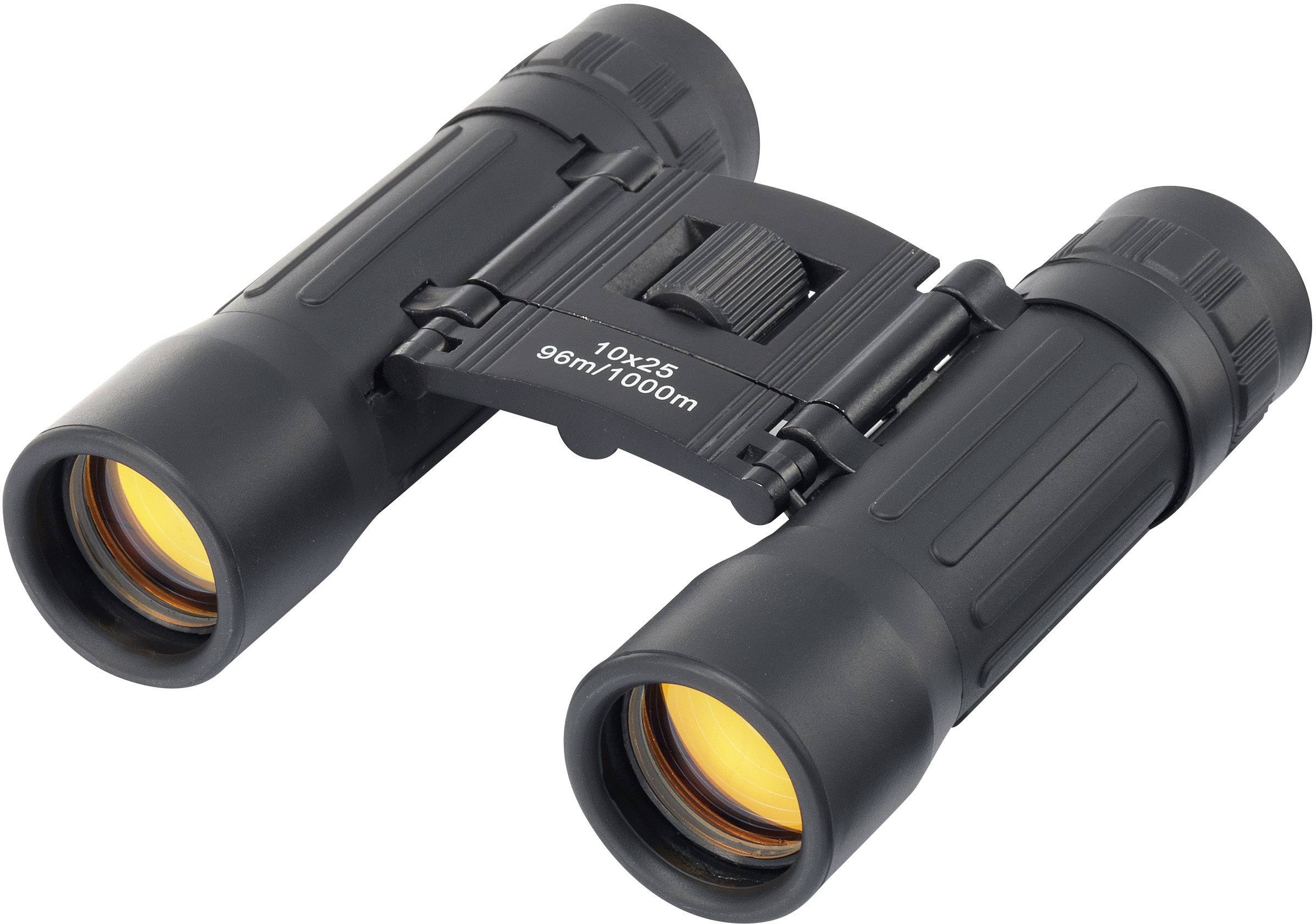 Renkforce Binoculars Ruby 10 x 25 mm Amici roof prism Black R1007511