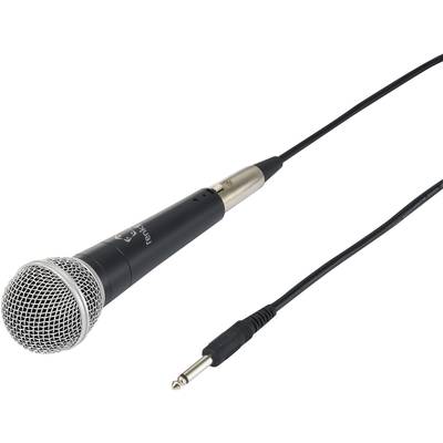 Renkforce PM58B Handheld Microphone (vocals) Transfer type (details):Corded incl. cable