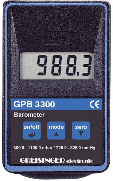 Greisinger GPB 3300 Digital Barometer from Conrad Electronic UK