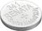 Silver button cell battery with the inscription '341 RENATA + 014 9 Swiss Made'.