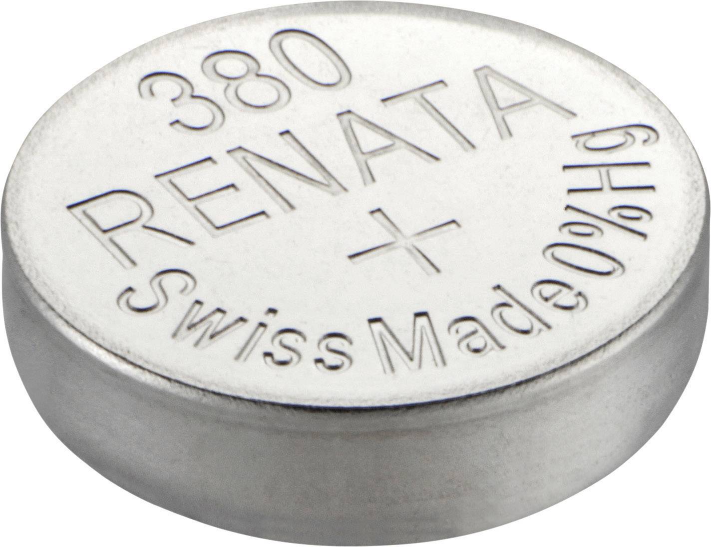 Renata Button cell 380 1.55 V 1 pc(s) 82 mAh Silver oxide