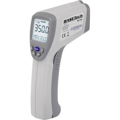 Basetech IRT-350 IR thermometer   Display (thermometer) 10:1 -32 - +350 °C 