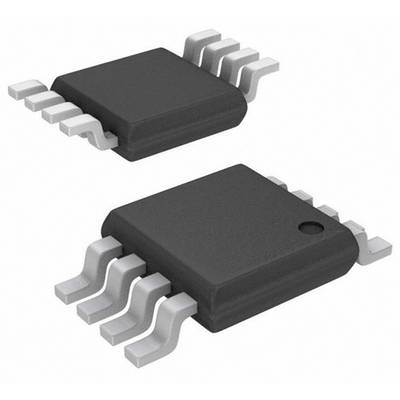 Two black integrated circuits with silver connections on a white background.