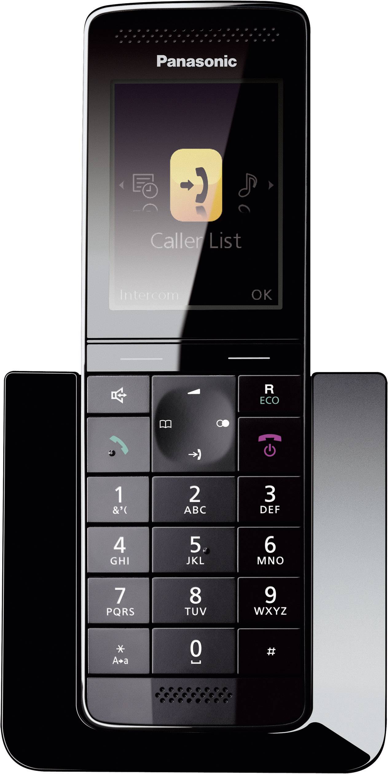 Panasonic KX-PRS120 DECT, GAP Cordless analogue Answerphone, Baby monitor Black, White | Conrad.com panasonic-kx-prs120-dect-gap-cordless-analogue-answerphone-baby-monitor-black-white-conrad-com