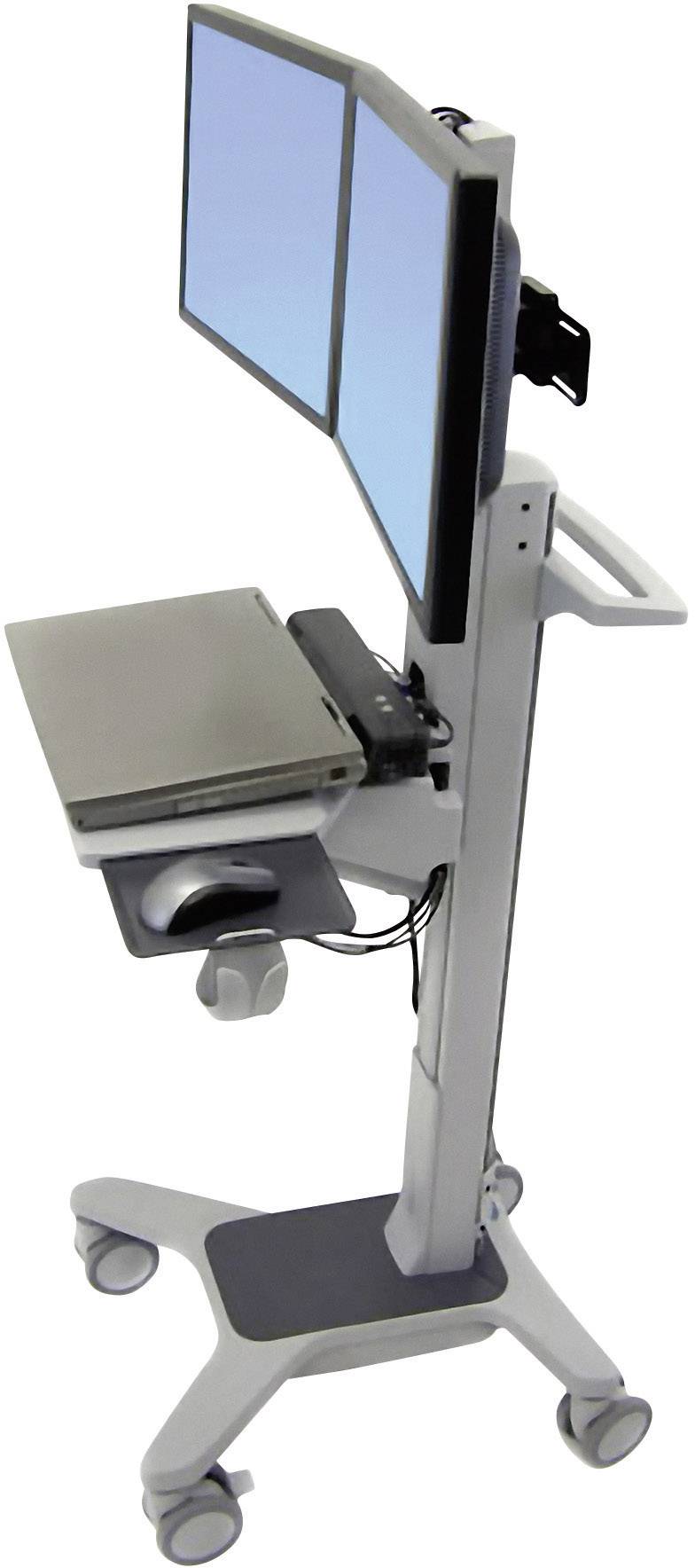 Ergotron NeoFlex® Dual WideView WorkSpace 2x PC/monitor trolley 25,4 cm (10") 55,9 cm (22