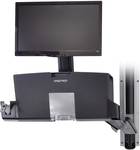 Ergotron Styleview Sit-Stand combo with shelf