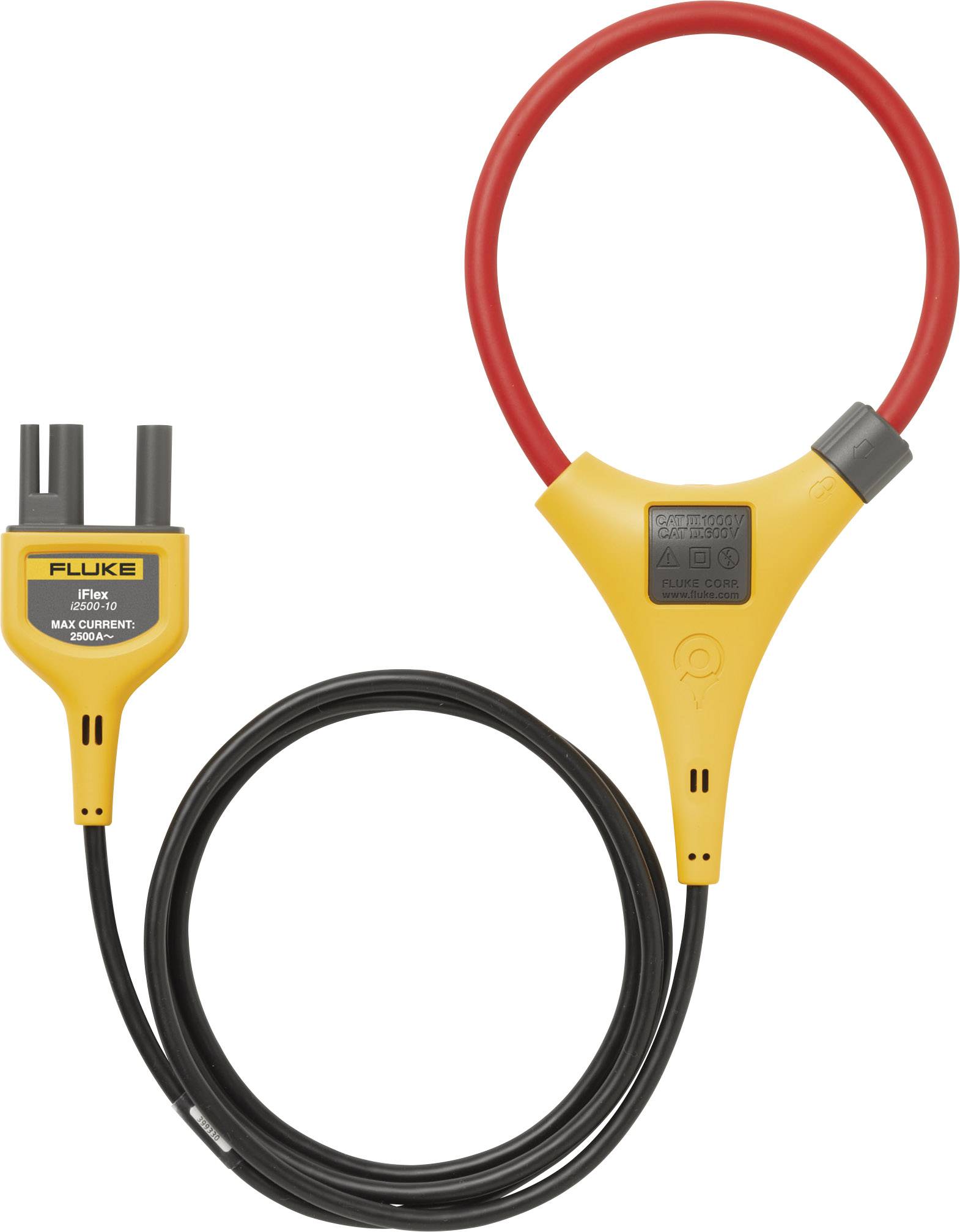 Fluke i2500-18 Clamp meter adapter A/AC reading range: 0.1 - 2500 A Flexible