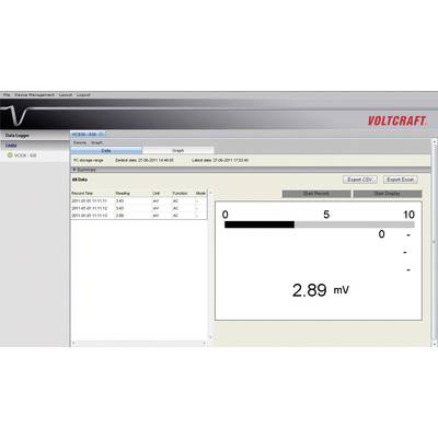 VOLTCRAFT VC650BT Bench multimeter Digital CAT II 600 V Display (counts): 40000-2