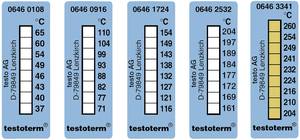 testo testoterm Temperature test strip 204 up to 260 °C